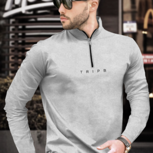 Men’s Henley Neck T-Shirt Full Sleeve Cotton Blend | Urban Casual Wear